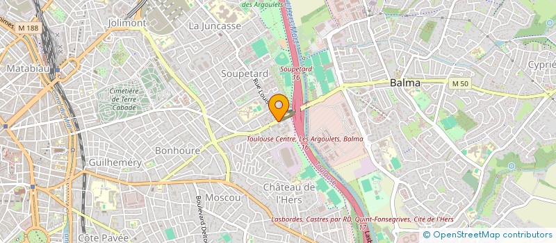 localisation de l'entreprise KG&CO à TOULOUSE