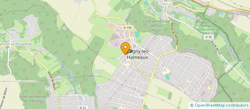 localisation de l'entreprise KG COMPUTING à MAGNY-LES-HAMEAUX