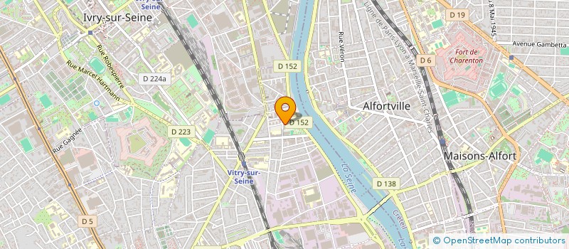 localisation de l'entreprise KG CONSULTING à VITRY-SUR-SEINE