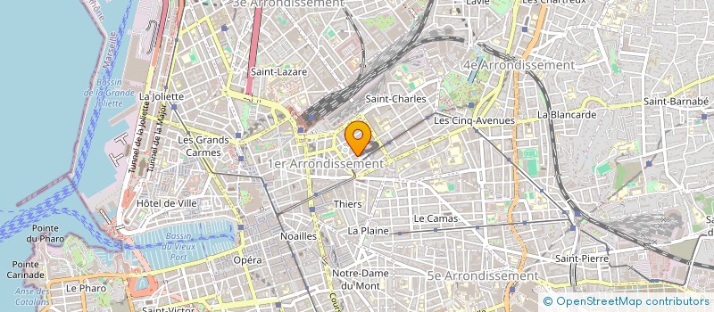 localisation de l'entreprise KG EVENTS à MARSEILLE