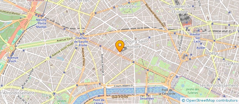 localisation de l'entreprise KG HOLDING  PARIS