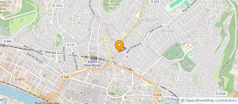 localisation de l'entreprise KG IMMO  ROUEN