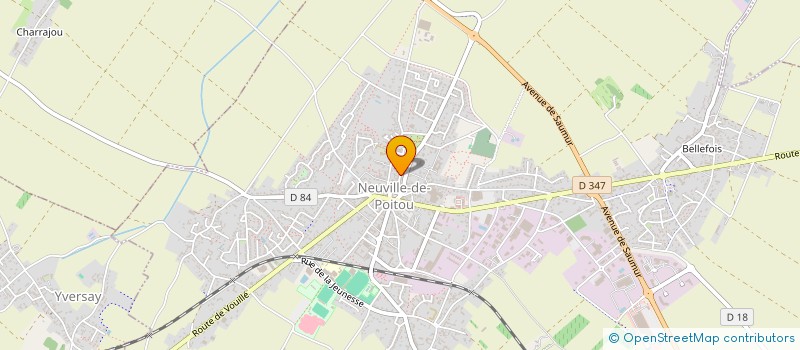 localisation de l'entreprise KG PATRIMOINE  NEUVILLE-DE-POITOU