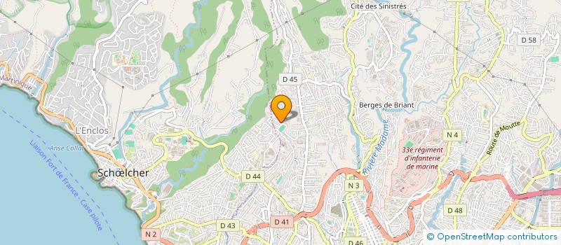 localisation de l'entreprise KG RACING TEAM KG TEAM  FORT-DE-FRANCE