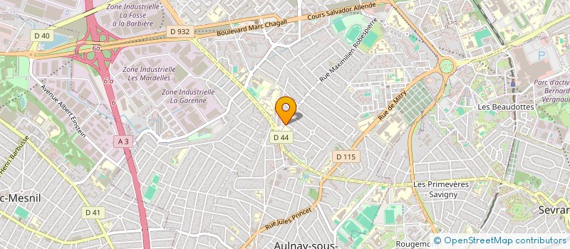 localisation de l'entreprise KG RESTAURANT à AULNAY-SOUS-BOIS