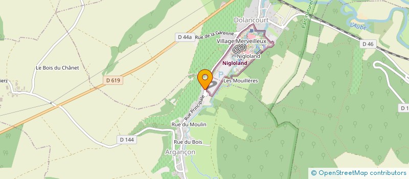 localisation de l'entreprise KG200  ARGANCON