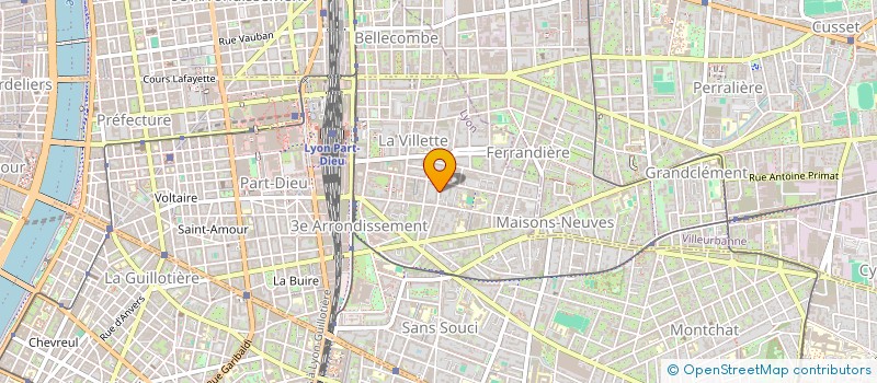 localisation de l'entreprise KGA.IT  LYON