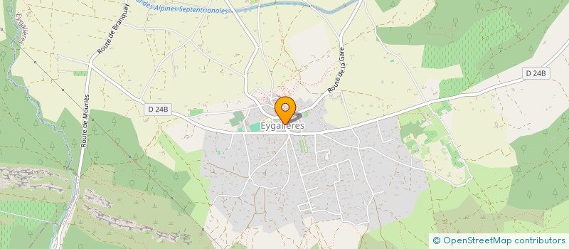 localisation de l'entreprise KGB  EYGALIERES