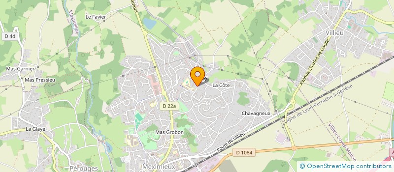 localisation de l'entreprise KGBAT à AMBERIEU-EN-BUGEY