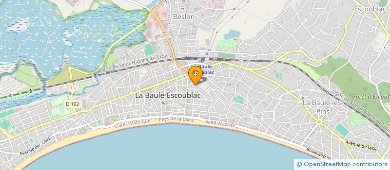 localisation de l'entreprise KGBF à LA BAULE-ESCOUBLAC