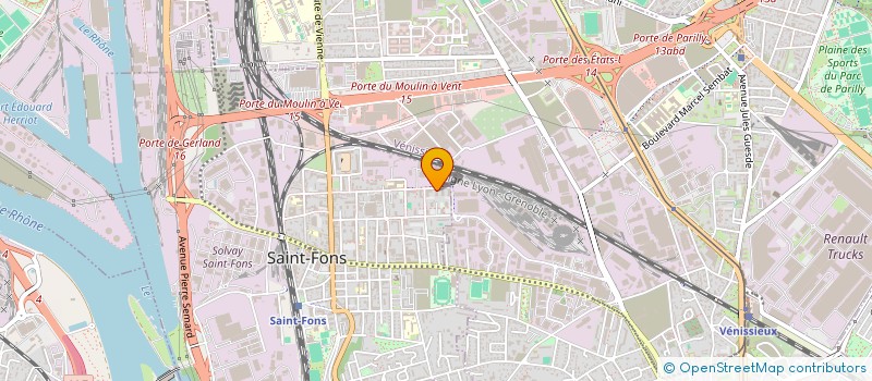 localisation de l'entreprise KGBG à SAINT-FONS