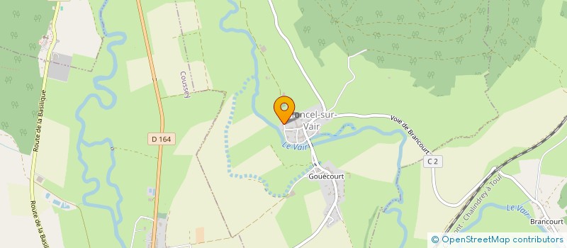 localisation de l'entreprise KGC  MONCEL-SUR-VAIR