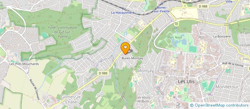 localisation de l'entreprise KGC  BURES-SUR-YVETTE