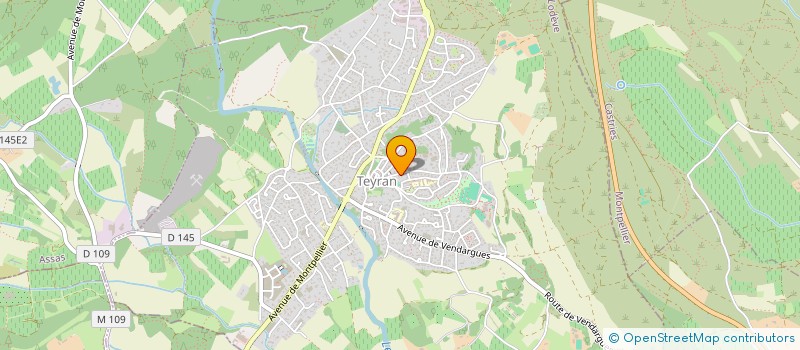 localisation de l'entreprise KGDM ET ASSOCIES  TEYRAN