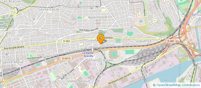 localisation de l'entreprise KGELECTRONIC à LE HAVRE