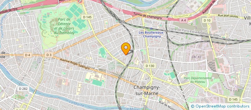 localisation de l'entreprise KGF AUTO  BRIE-COMTE-ROBERT