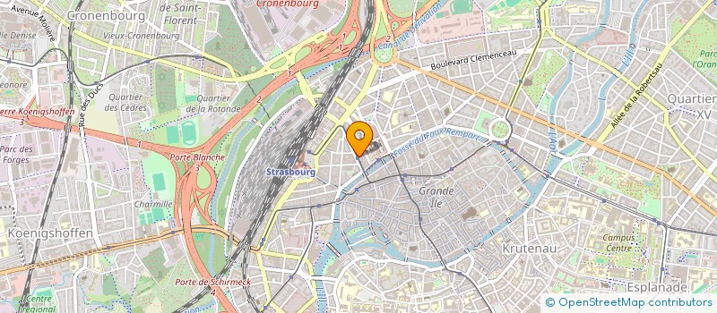 localisation de l'entreprise KGF KINGSTON GOOD FOOD  STRASBOURG