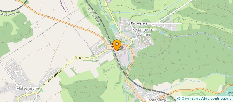 localisation de l'entreprise KGF-MOTORISATION  KEDANGE-SUR-CANNER