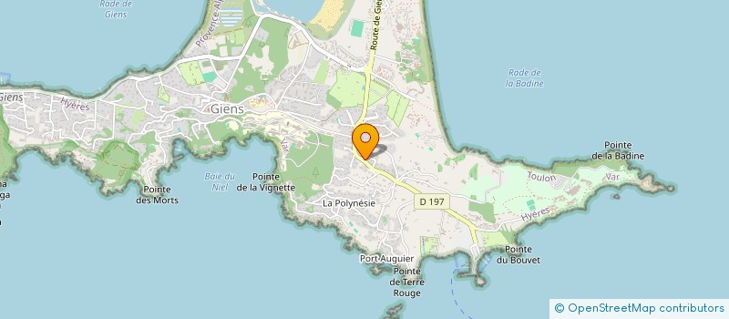 localisation de l'entreprise KGG à HYERES