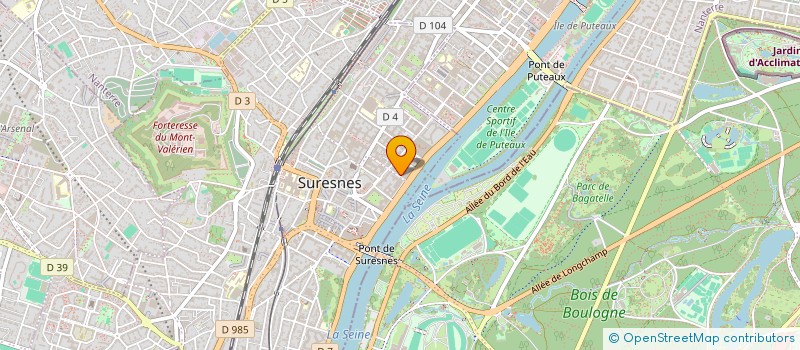 localisation de l'entreprise KGH IMMO à SURESNES