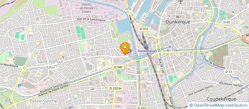 localisation de l'entreprise KGI à DUNKERQUE