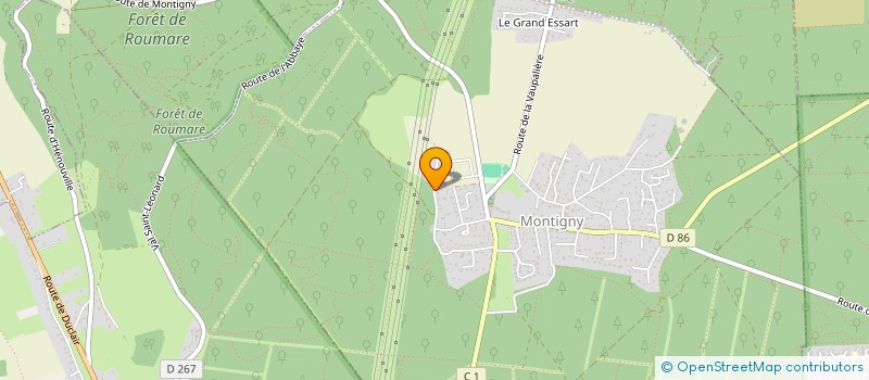 localisation de l'entreprise KGIB   MONTIGNY