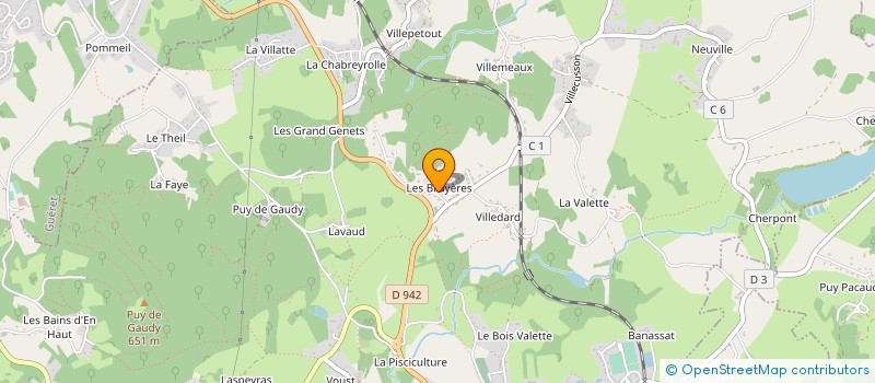 localisation de l'entreprise KGILINE  SAINTE-FEYRE