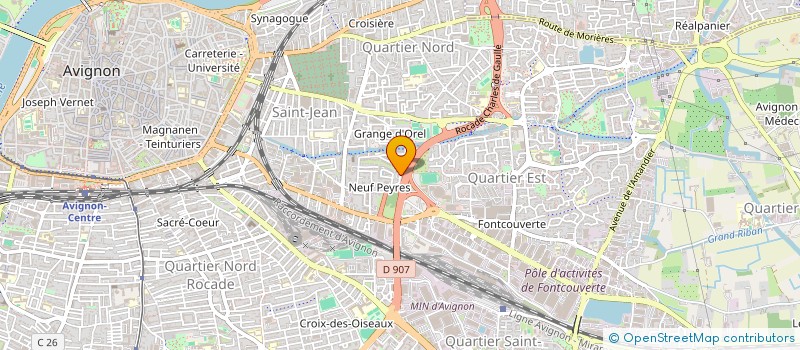 localisation de l'entreprise KGIMPORT  AVIGNON