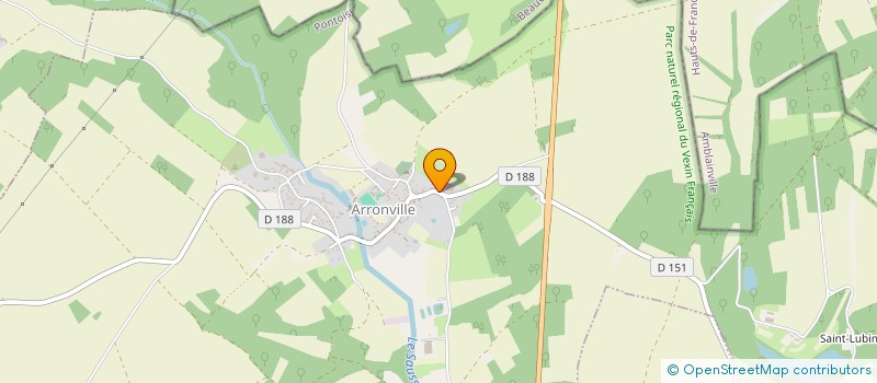 localisation de l'entreprise KGK IMMOBILIER  ARRONVILLE