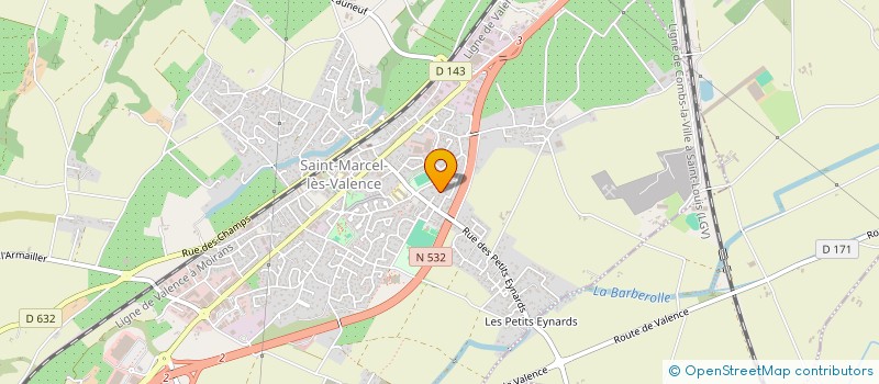 localisation de l'entreprise KGL INOV  SAINT-MARCEL-LES-VALENCE