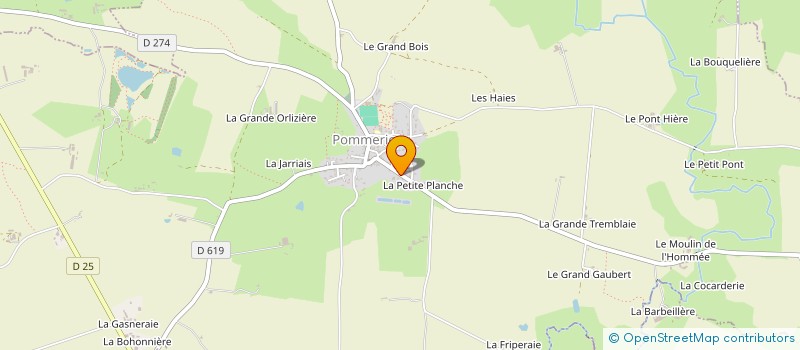 localisation de l'entreprise KGM  POMMERIEUX