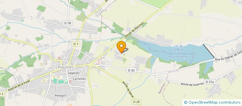 localisation de l'entreprise KGM AUTOMOTIVE  RIEUMES