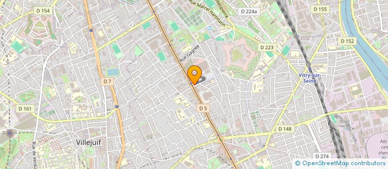 localisation de l'entreprise KGM LE TAPIS ROUGE  VITRY-SUR-SEINE