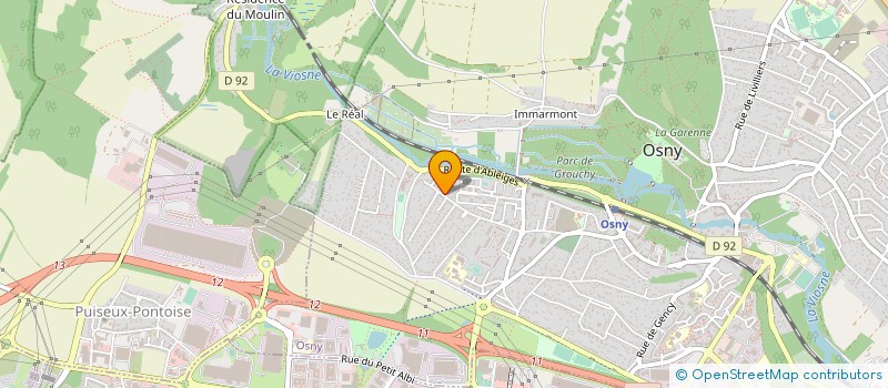 localisation de l'entreprise KGM MENUISERIE BOIS  OSNY