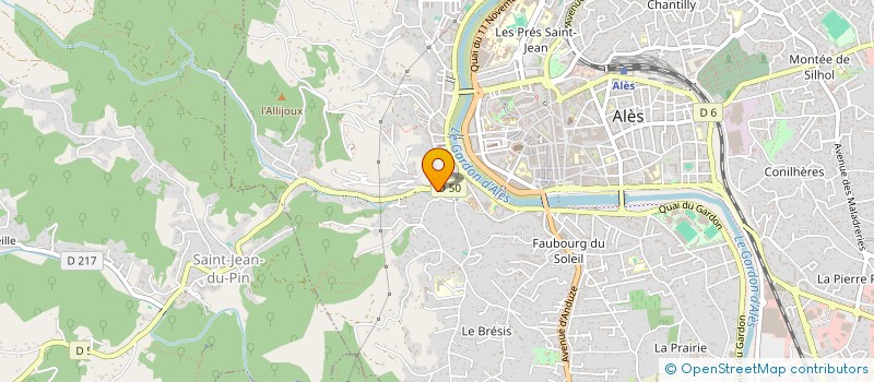 localisation de l'entreprise KGM MULTI SERVICES  ALES