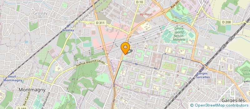 localisation de l'entreprise KGM RENOVATION  VILLEPINTE
