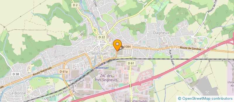 localisation de l'entreprise KGMA à MONTLUEL