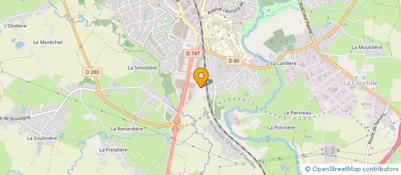 localisation de l'entreprise KGMB IMMOBILIER  LA ROCHE-SUR-YON