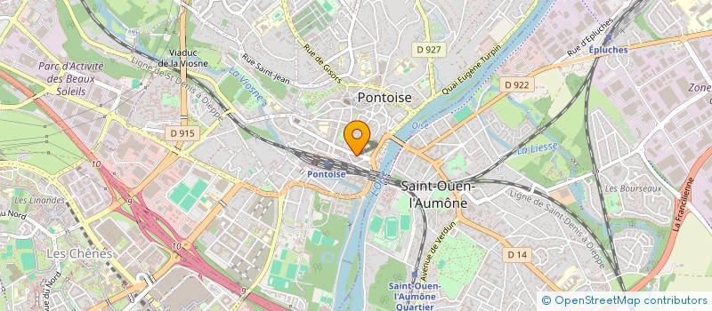 localisation de l'entreprise KGMBF-FRANCE à PONTOISE