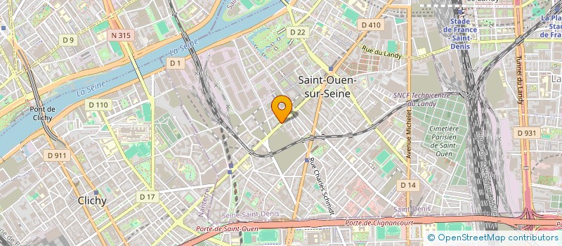 localisation de l'entreprise KGN PROTECT à SAINT-OUEN-SUR-SEINE