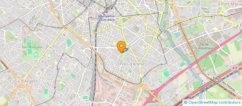 localisation de l'entreprise KGNIMMO à MONTPELLIER