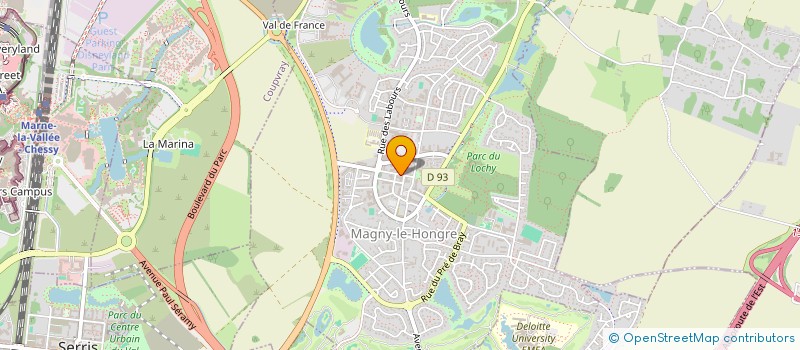 localisation de l'entreprise KGO GOURMET  MAGNY-LE-HONGRE