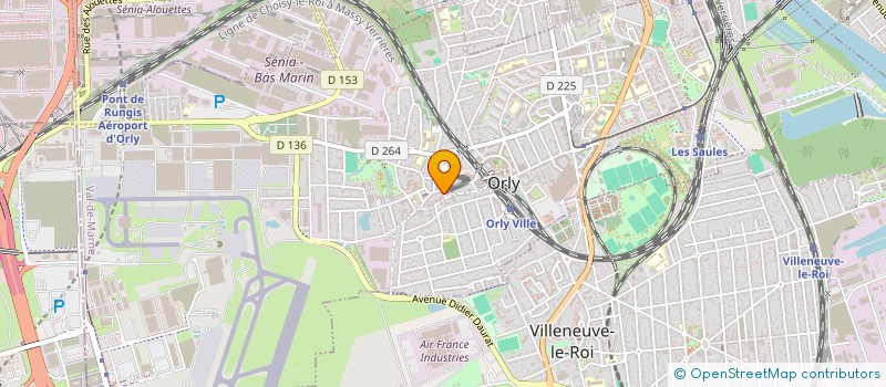 localisation de l'entreprise KGR ASSOCIES à ORLY