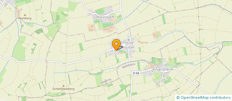 localisation de l'entreprise KGS ALLIANCE  WESTHOUSE-MARMOUTIER