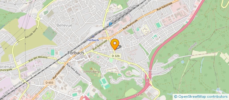 localisation de l'entreprise KGS BATIMENT  FORBACH