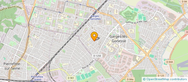 localisation de l'entreprise KGT TOUT CORPS D'ETATS  GARGES-LES-GONESSE