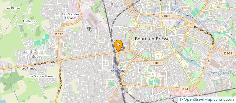 localisation de l'entreprise KGVD à BOURG-EN-BRESSE