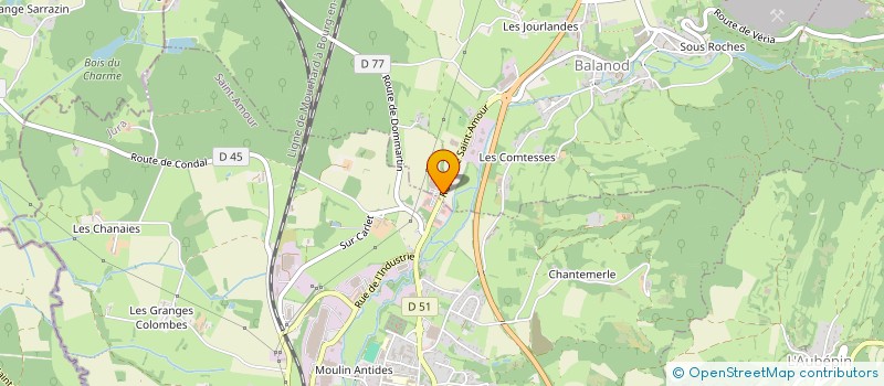 localisation de l'entreprise KH CERTEZ  BALANOD