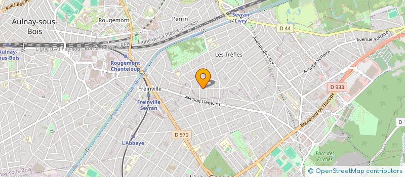 localisation de l'entreprise KH DECO à SEVRAN