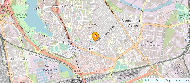 localisation de l'entreprise KH DISTRIBUTION à CRETEIL